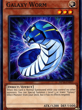 Galaxy Worm - MP18-EN099 - Common 1st Edition