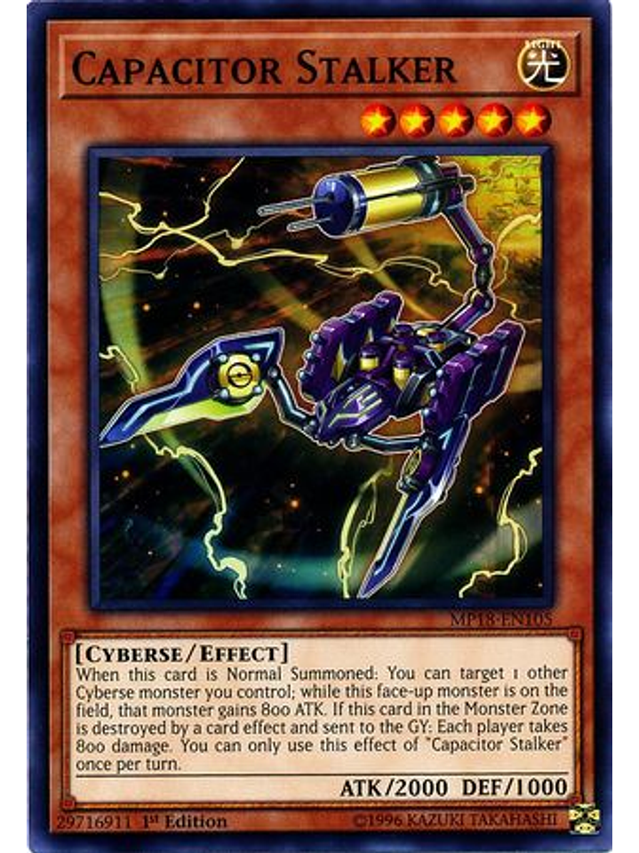 Capacitor Stalker - MP18-EN105 - Common 1st Edition 1