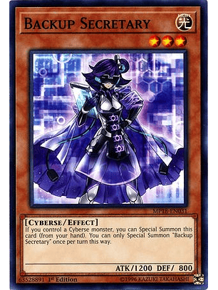 Backup Secretary - MP18-EN031 - Common 1st Edition