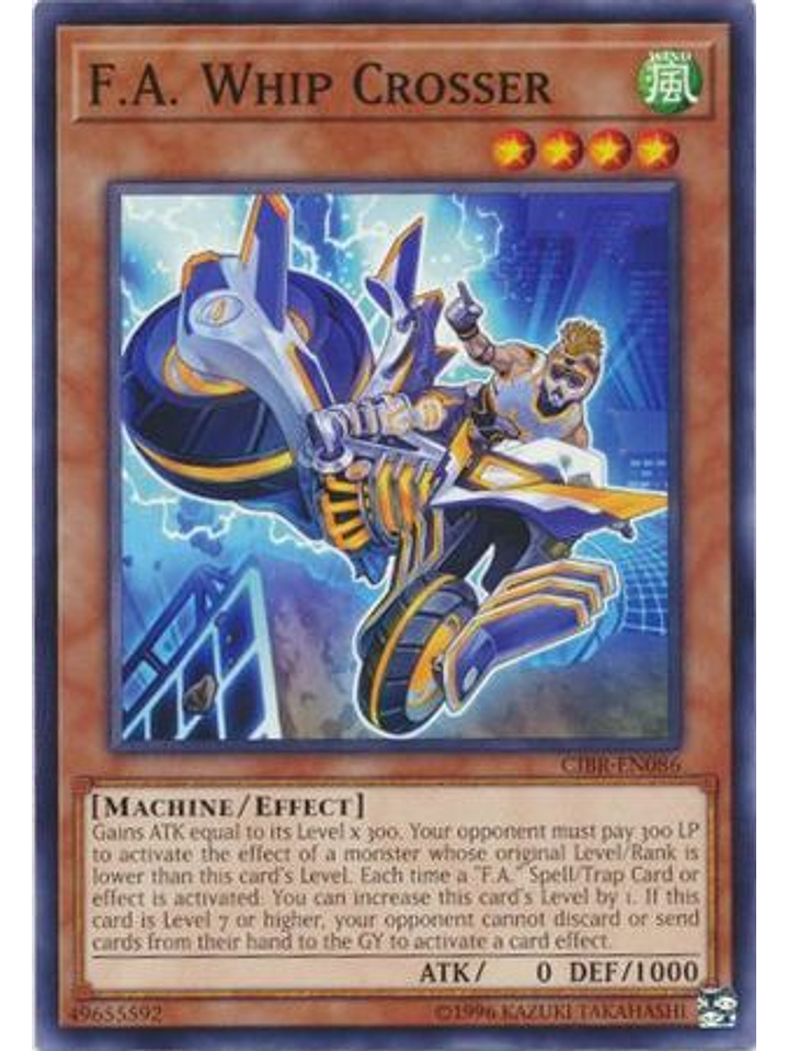 F.A. Whip Crosser - CIBR-EN086 - Common Unlimited 1