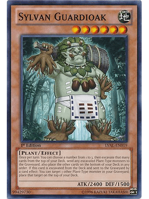 Sylvan Guardioak - LVAL-EN019 - Common 1st Edition