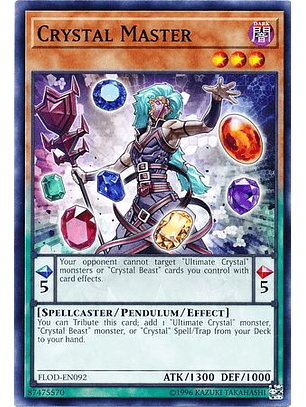 Crystal Master - FLOD-EN092 - Common Unlimited