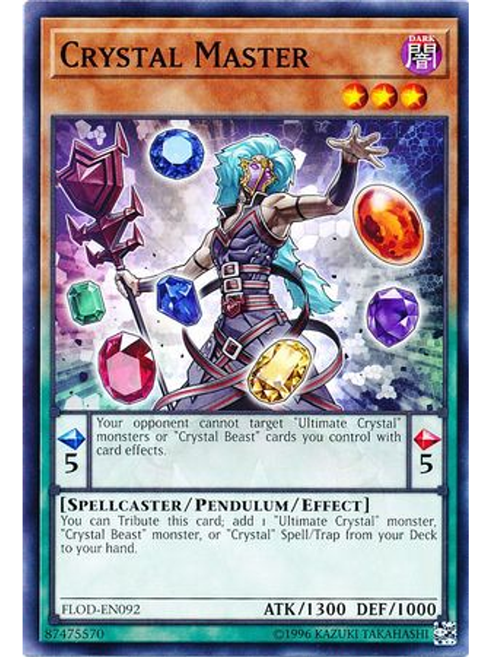Crystal Master - FLOD-EN092 - Common Unlimited 1