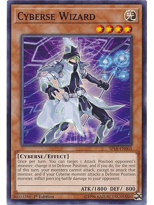 Cyberse Wizard - SP18-EN003 - Common 1st Edition