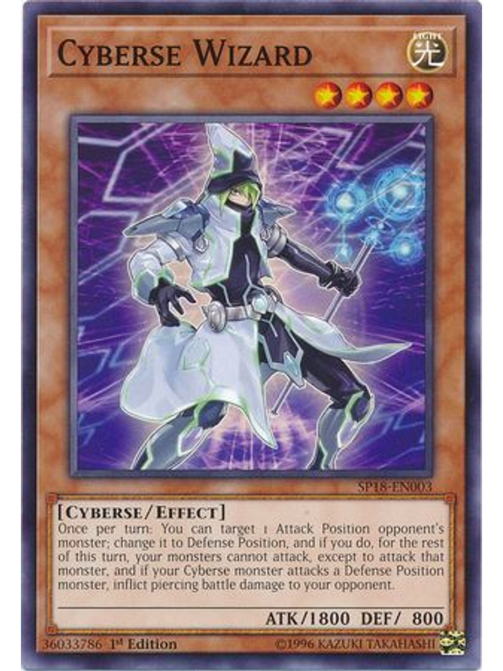 Cyberse Wizard - SP18-EN003 - Common 1st Edition 1
