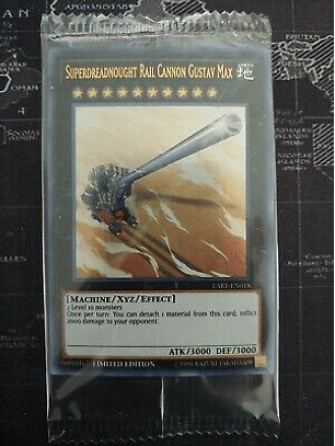Superdreadnought Rail Cannon Gustav Max - LART-EN018 - Ultra Rare