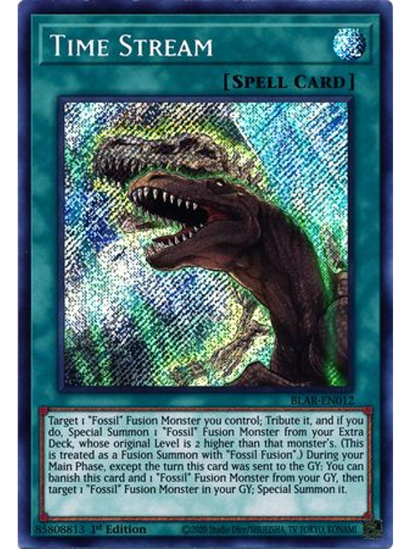 Time Stream - BLAR-EN012 - Secret Rare 1st Edition 1