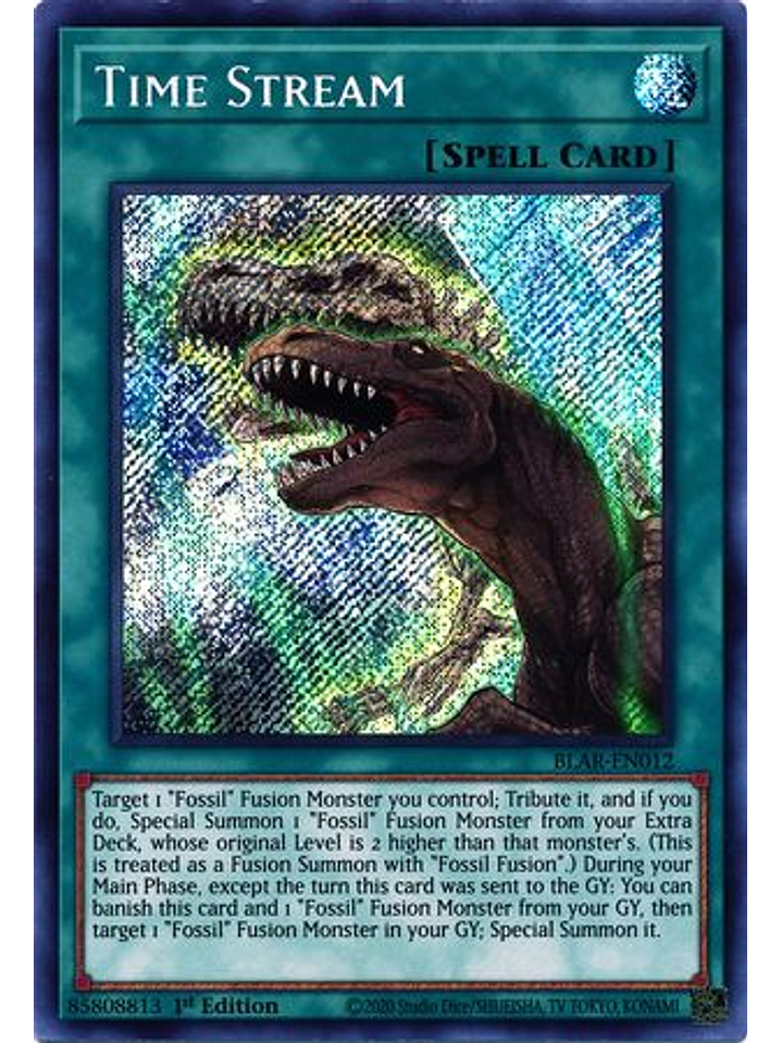 Time Stream - BLAR-EN012 - Secret Rare 1st Edition 1