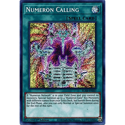 Numeron Calling - BLAR-EN027 - Secret Rare 1st Edition