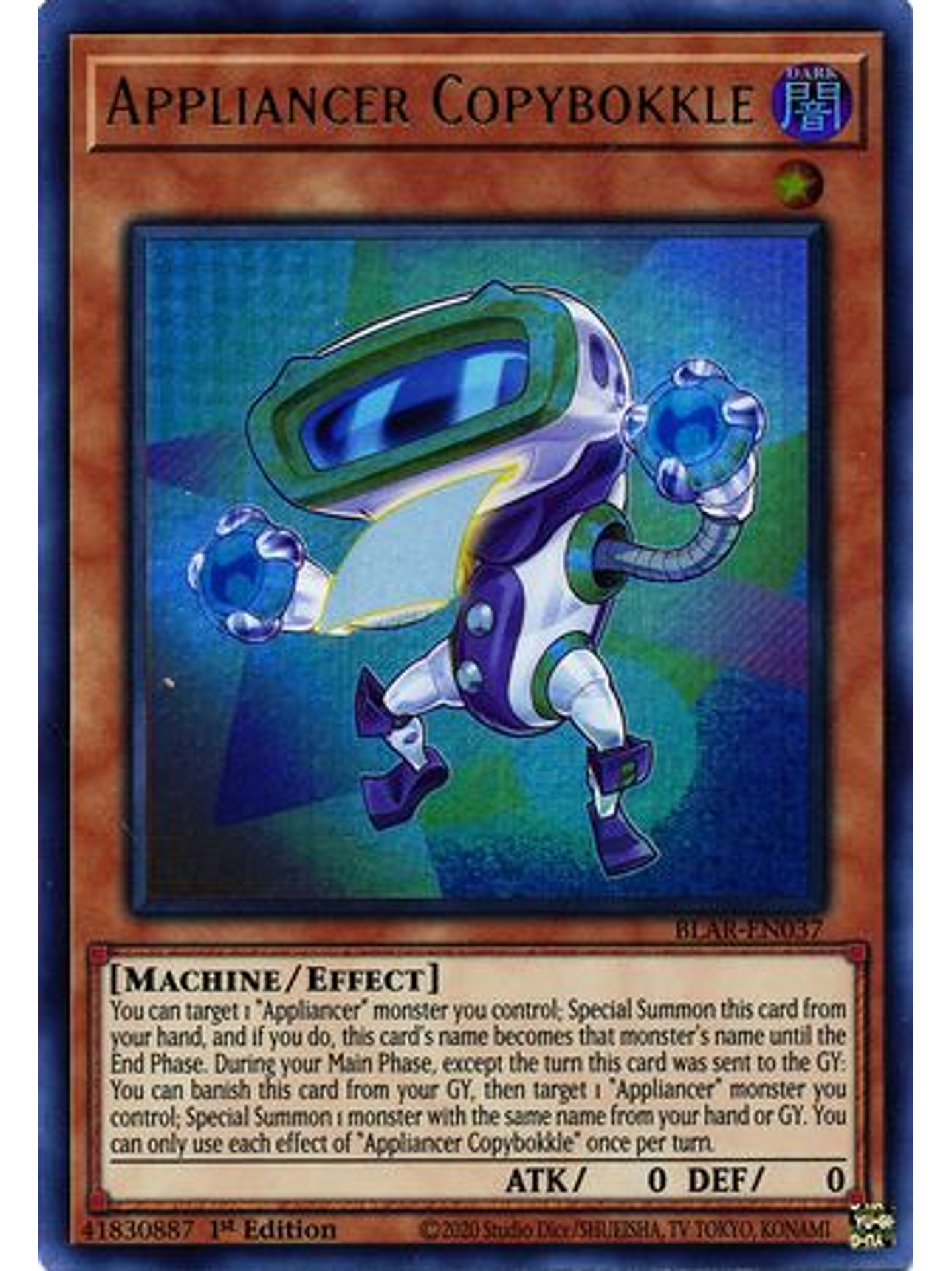 Appliancer Copybokkle - BLAR-EN037 - Ultra Rare 1st Edition 1
