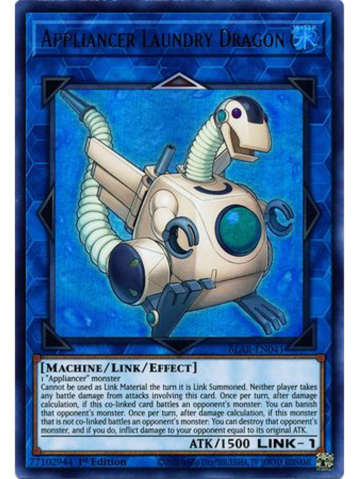 Appliancer Laundry Dragon - BLAR-EN041 - Ultra Rare 1st Edition 1