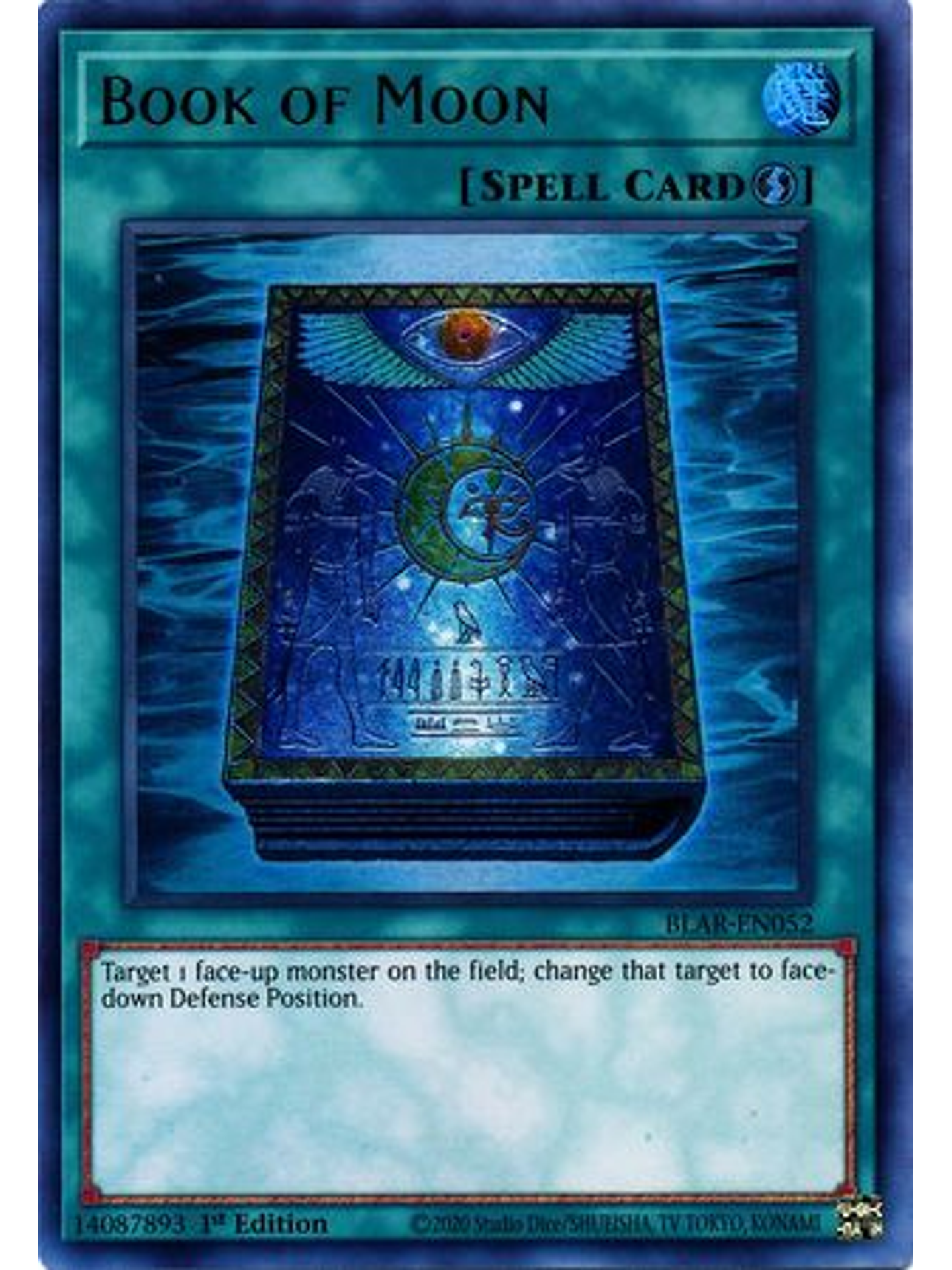 Book of Moon - BLAR-EN052 - Ultra Rare 1st Edition 1