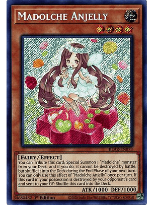 Madolche Anjelly - BLAR-EN073 - Secret Rare 1st Edition