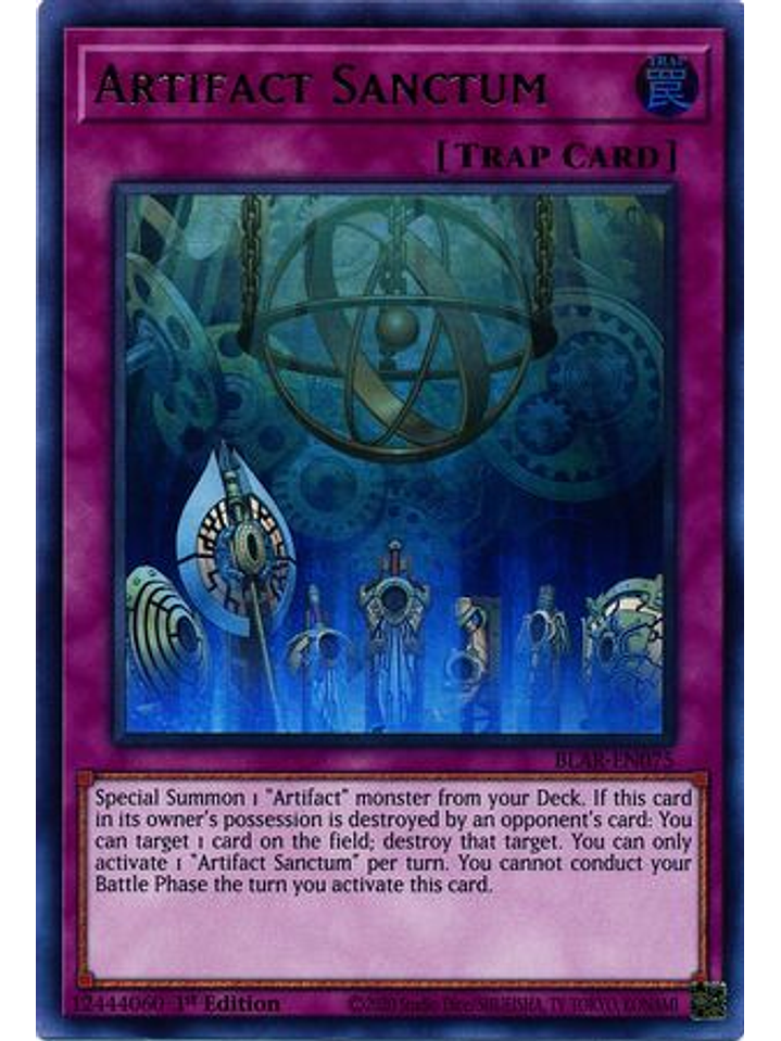 Artifact Sanctum - BLAR-EN075 - Ultra Rare 1st Edition 1