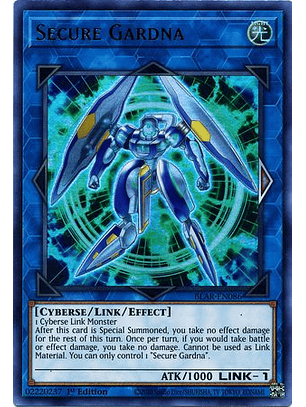 Secure Gardna - BLAR-EN086 - Ultra Rare 1st Edition