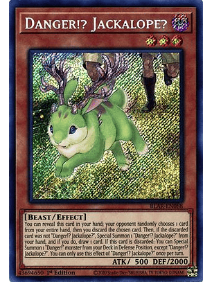 Danger!? Jackalope? - BLAR-EN088 - Secret Rare 1st Edition