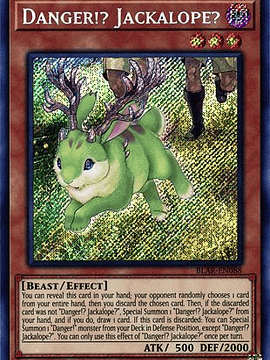 Danger!? Jackalope? - BLAR-EN088 - Secret Rare 1st Edition