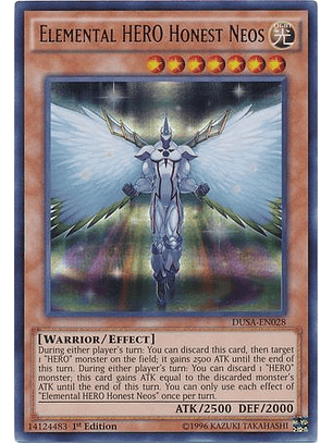 Elemental HERO Honest Neos - DUSA-EN028 - Ultra Rare 1st Edition