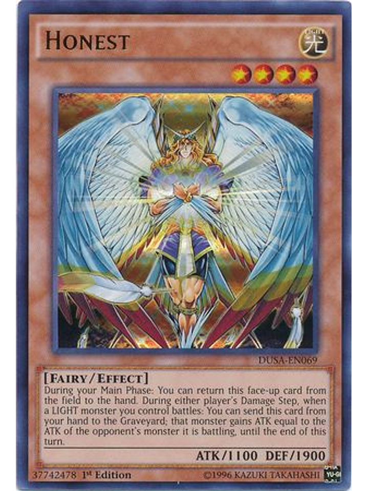 Honest - DUSA-EN069 - Ultra Rare 1st Edition 1