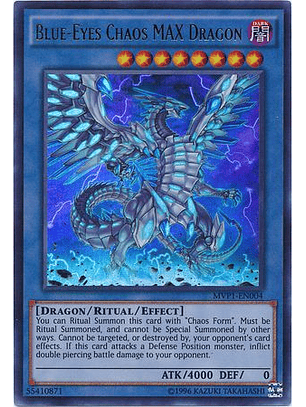 Blue-Eyes Chaos MAX Dragon - MVP1-EN004 - Ultra Rare Unlimited