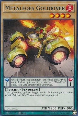 Metalfoes Goldriver - TDIL-EN023 - Rare 1st Edition