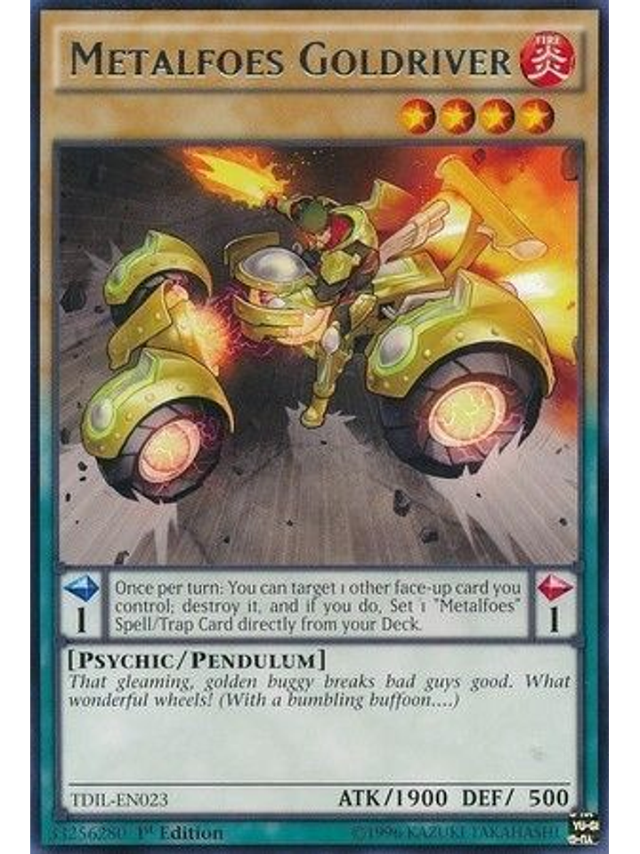 Metalfoes Goldriver - TDIL-EN023 - Rare 1st Edition 1