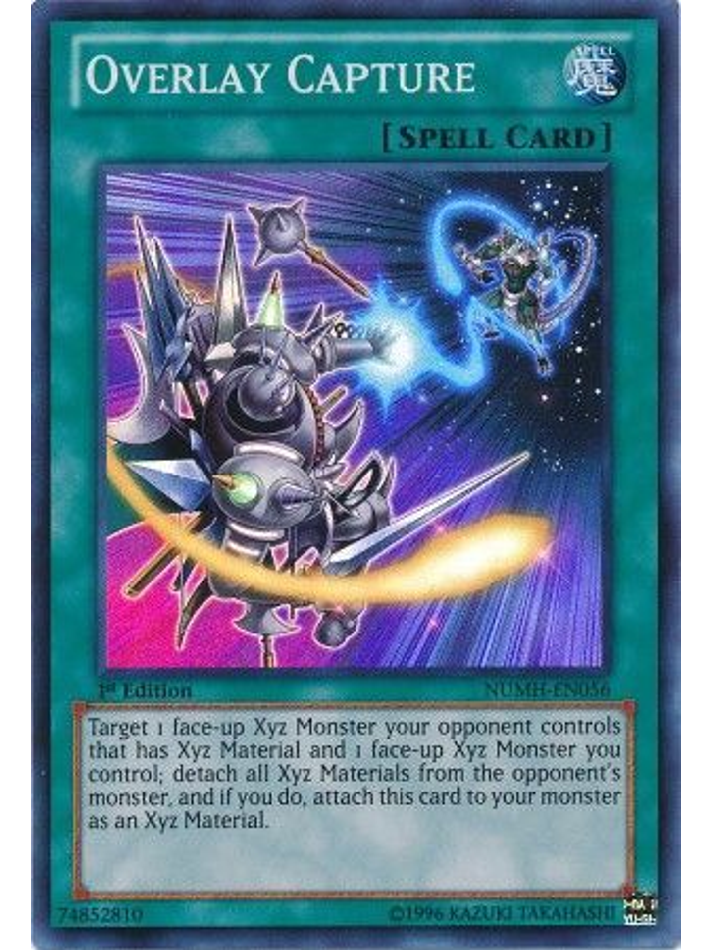 Overlay Capture - NUMH-EN056 - Super Rare 1st Edition 1