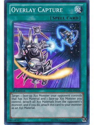 Overlay Capture - NUMH-EN056 - Super Rare 1st Edition