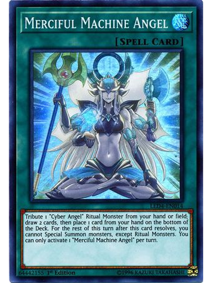 Merciful Machine Angel - LED4-EN014 - Super Rare 1st Edition 1