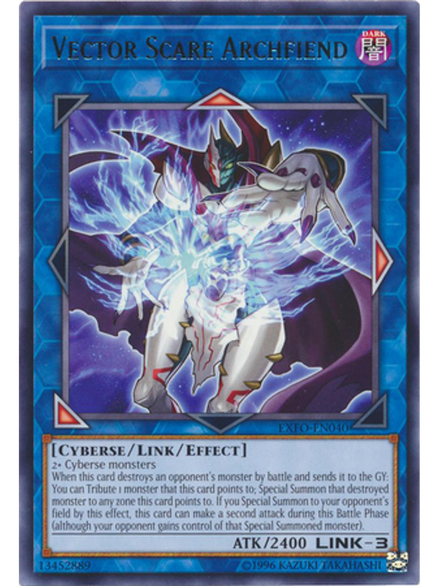 Vector Scare Archfiend - EXFO-EN040 - Rare Unlimited 1