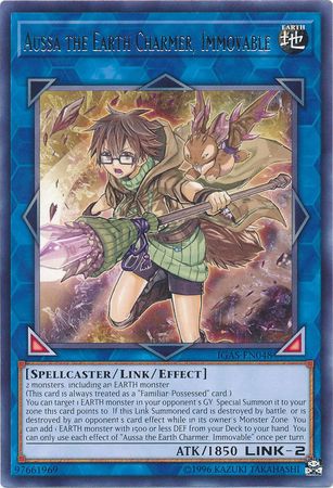 Aussa the Earth Charmer, Immovable - IGAS-EN048 - Rare Unlimited