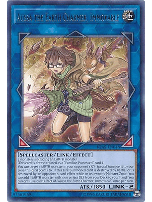 Aussa the Earth Charmer, Immovable - IGAS-EN048 - Rare Unlimited