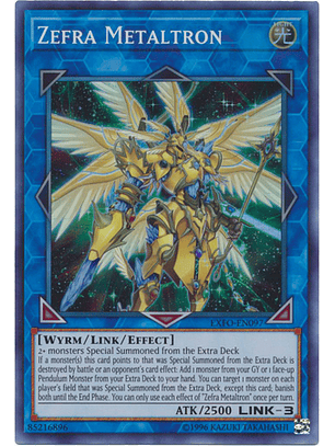 Zefra Metaltron - EXFO-EN097 - Super Rare Unlimited