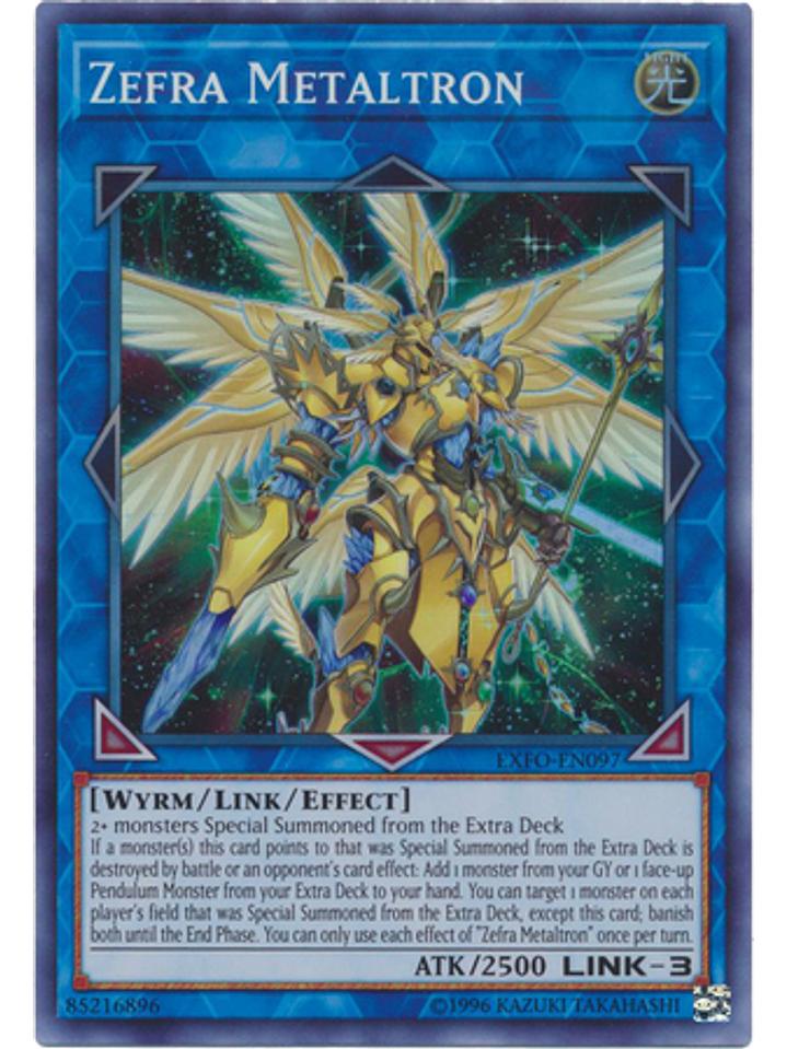 Zefra Metaltron - EXFO-EN097 - Super Rare Unlimited 1