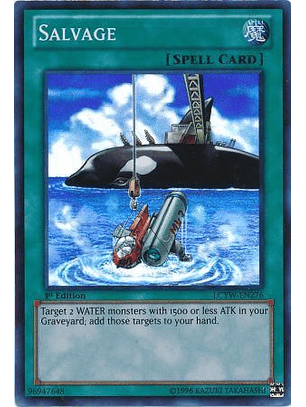 Salvage - LCYW-EN276 - Super Rare 1st Edition