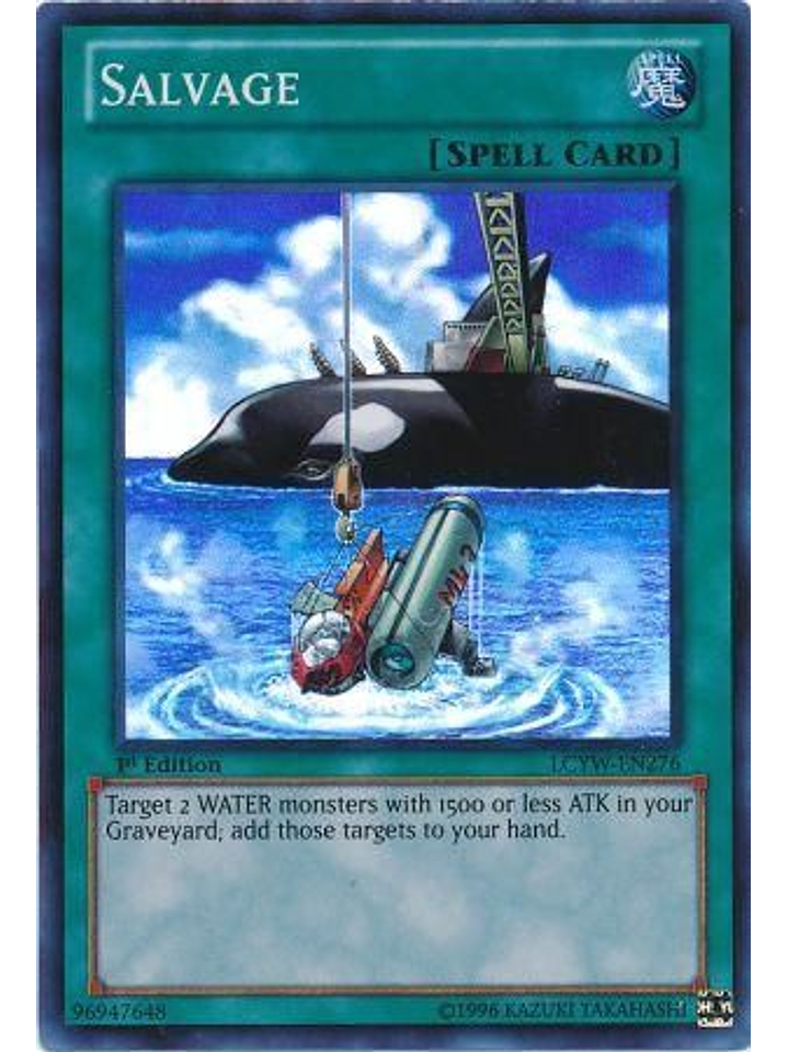 Salvage - LCYW-EN276 - Super Rare 1st Edition 1