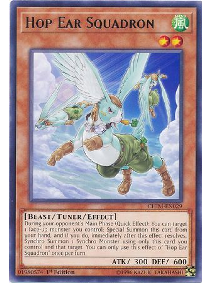 Hop Ear Squadron - CHIM-EN029 - Rare 1st Edition 1
