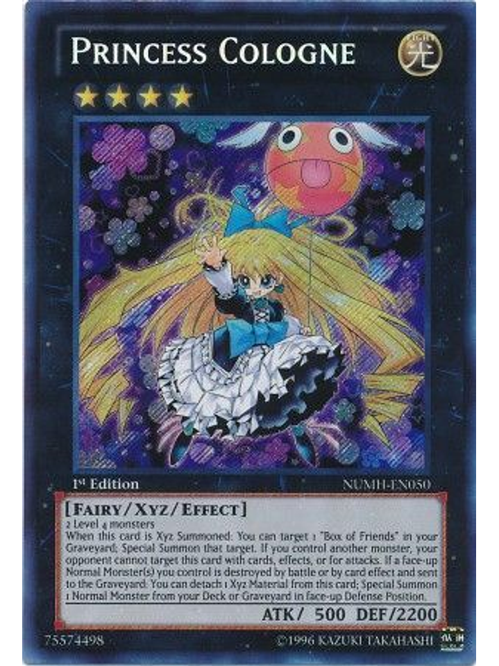 Princess Cologne - NUMH-EN050 - Secret Rare 1st Edition 1