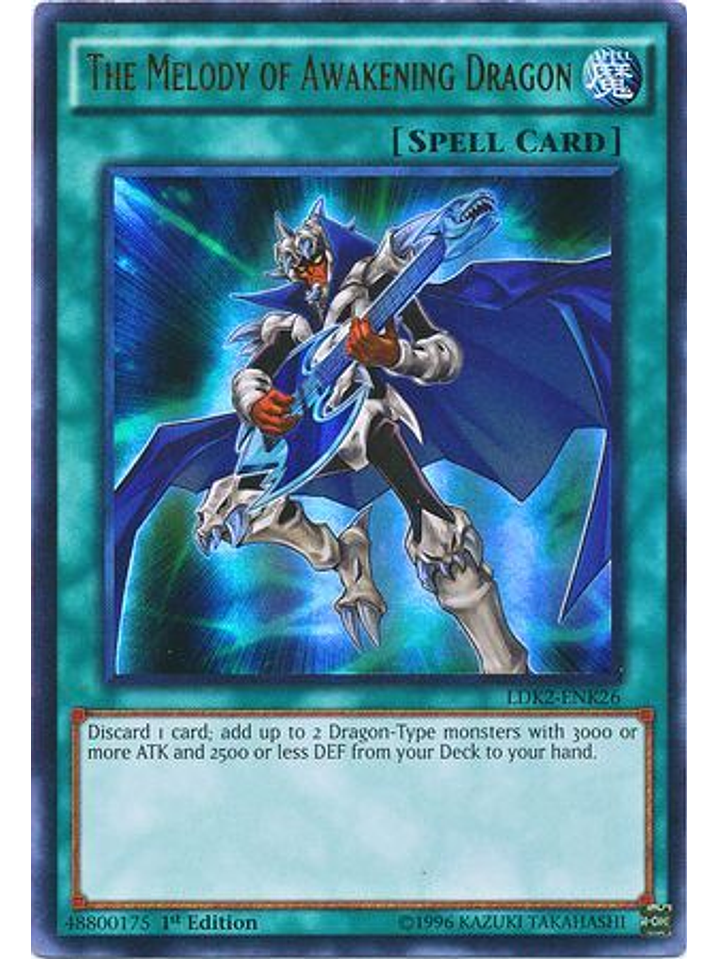 The Melody of Awakening Dragon - LDK2-ENK26 - Ultra Rare 1st Edition 1