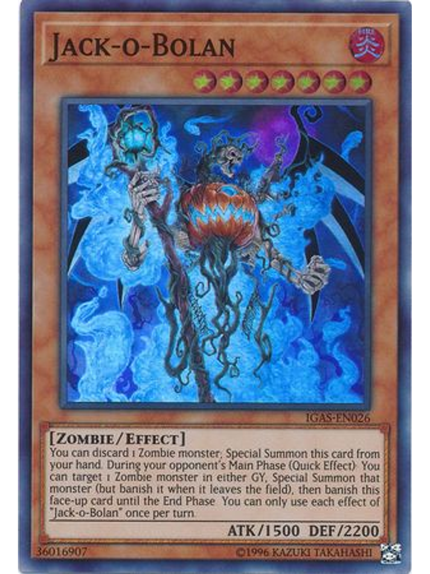 Jack-o-Bolan - IGAS-EN026 - Super Rare Unlimited 1