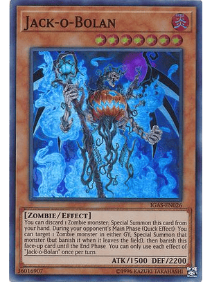 Jack-o-Bolan - IGAS-EN026 - Super Rare Unlimited