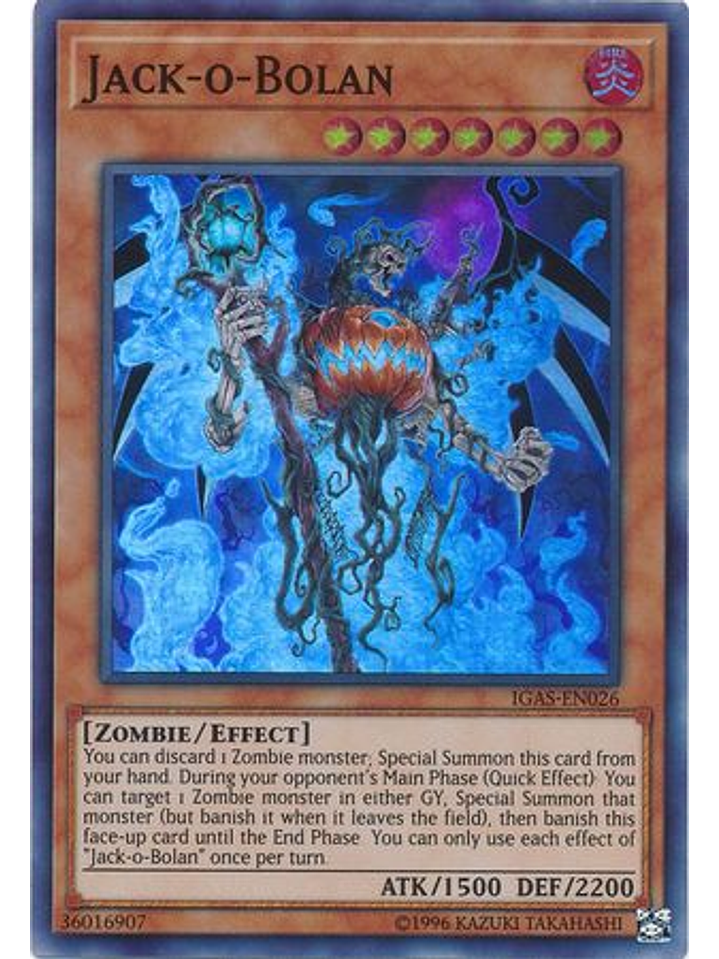Jack-o-Bolan - IGAS-EN026 - Super Rare Unlimited 1