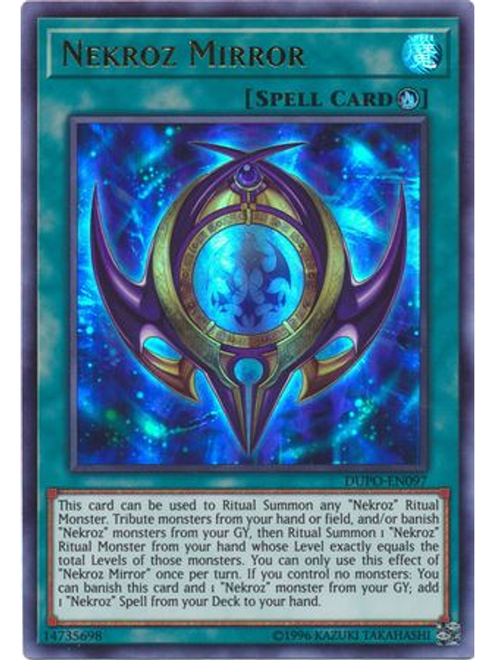 Nekroz Mirror - DUPO-EN097 - Ultra Rare Unlimited 1