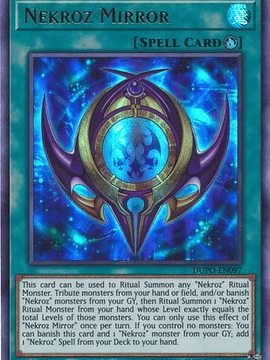 Nekroz Mirror - DUPO-EN097 - Ultra Rare Unlimited