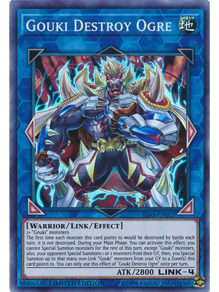 Gouki Destroy Ogre - IGAS-ENSE2 - Super Rare Limited Edition 1