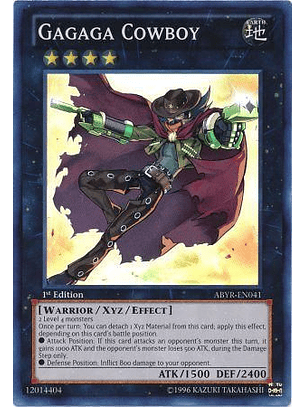 Gagaga Cowboy - ABYR-EN041 - Super Rare 1st Edition
