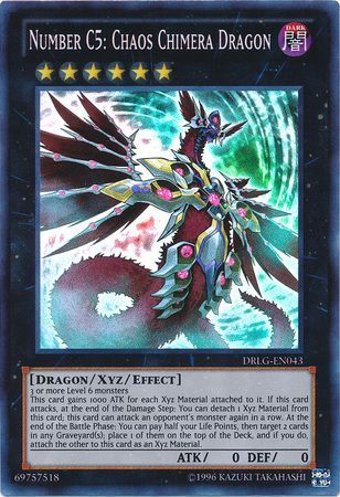 Number C5: Chaos Chimera Dragon - DRLG-EN043 - Super Rare Unlimited