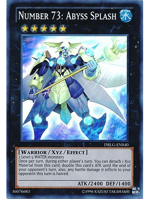 Number 73: Abyss Splash - DRLG-EN040 - Super Rare Unlimited