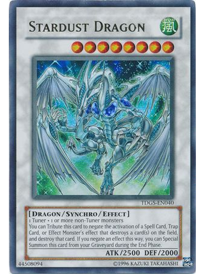 Stardust Dragon - TDGS-EN040 - Ultra Rare Unlimited 1