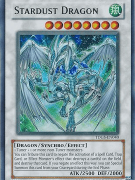 Stardust Dragon - TDGS-EN040 - Ultra Rare Unlimited